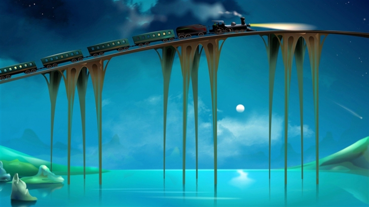 Dream Train Mac Wallpaper