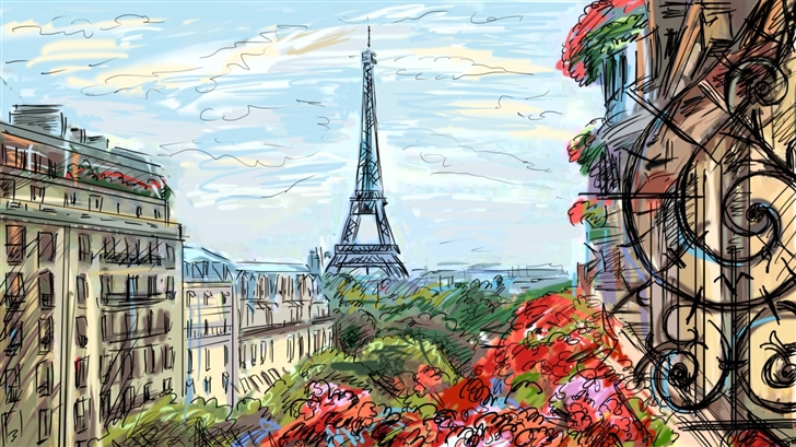Eiffel Tower Mac Wallpaper