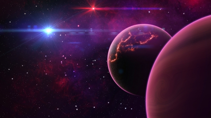 Outer space Mac Wallpaper
