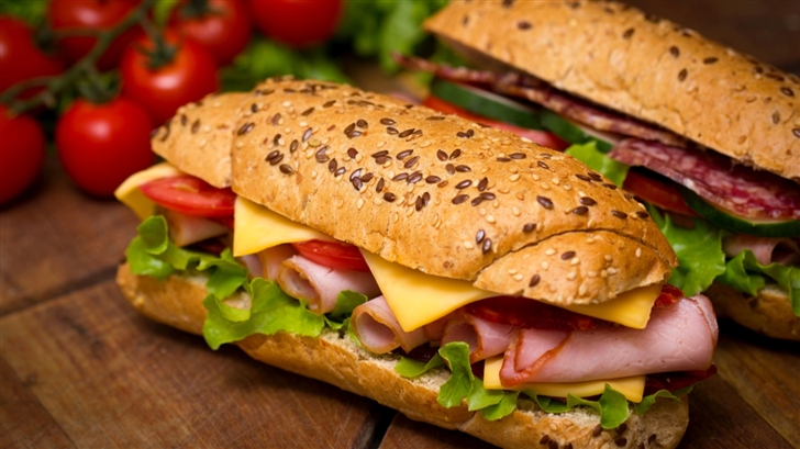 The delicious sandwiches Mac Wallpaper