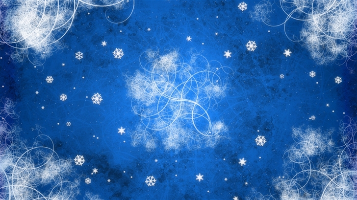 Snowflake ice Mac Wallpaper