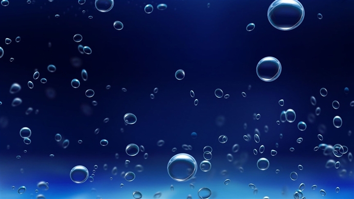 Underwater Bubbles Mac Wallpaper