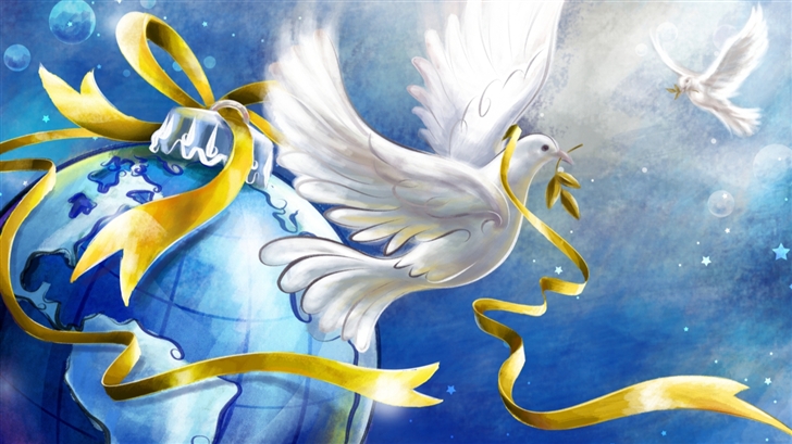  Dove of Peace Mac Wallpaper