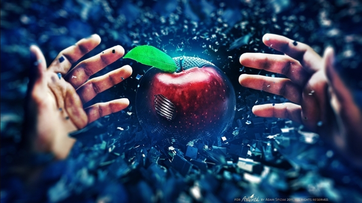 Apple Battle Mac Wallpaper