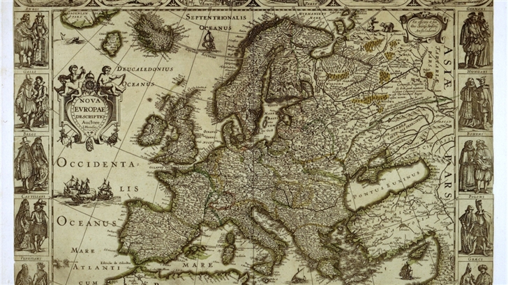  Map of Europe Mac Wallpaper