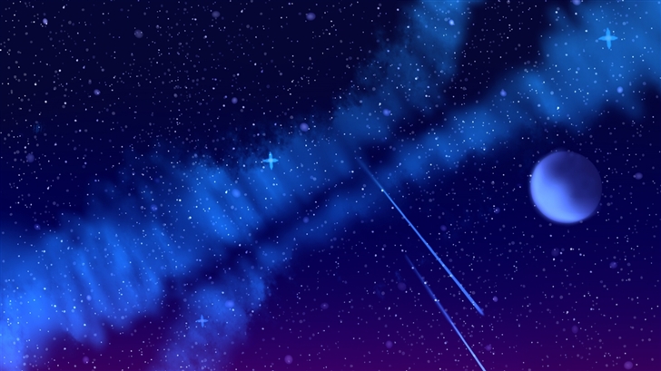 Shooting star Mac Wallpaper