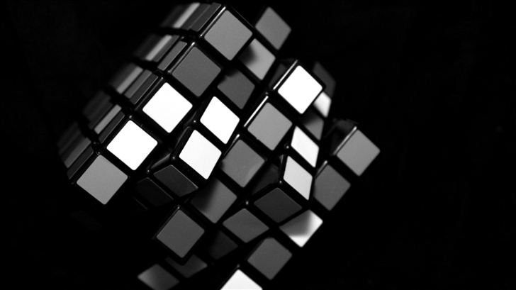 Rubik's cube MacBook Air Wallpaper Download | AllMacWallpaper