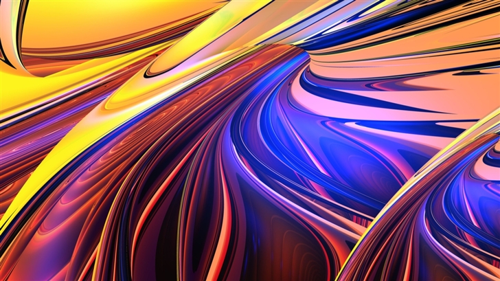 Abstract Composition Mac Wallpaper