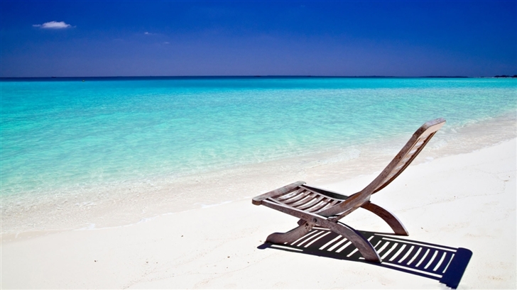 Beach Lounge Chair Mac Wallpaper