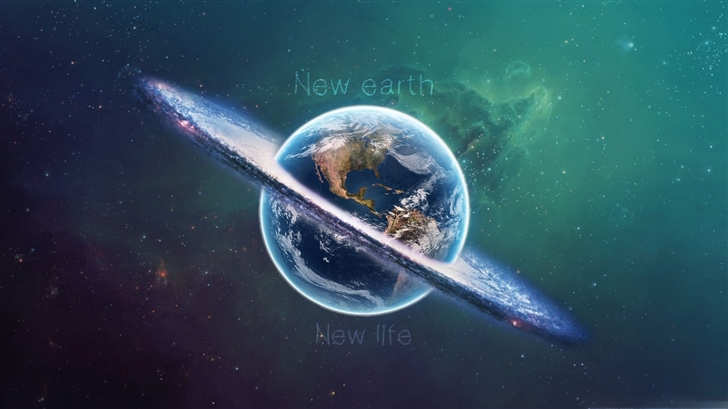 New Earth New Life Mac Wallpaper