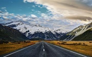 Road To Mount Cook All Mac wallpaper