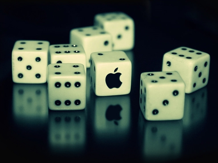 Dices And Apple Dices Mac Wallpaper