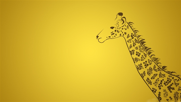 The Giraffe Mac Wallpaper