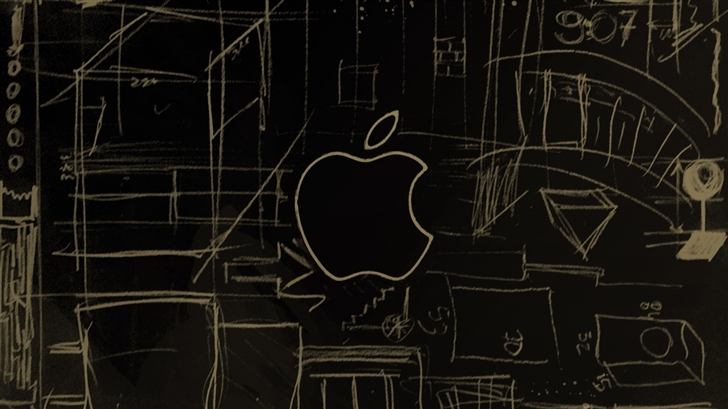 Apple Logo Sketch Mac Wallpaper