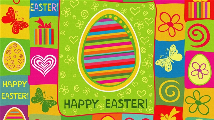 Happy Easter Background Mac Wallpaper