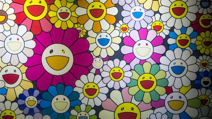 Happy Flowers Mac Wallpaper