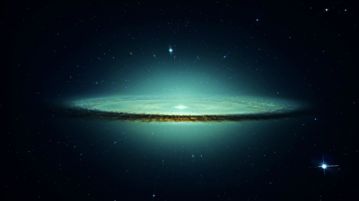 Galaxy space MacBook Air wallpaper 