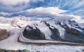 The Glaciers Of The Alps All Mac wallpaper