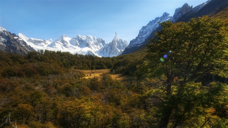 Andes Mountains Patagonia Argentina Mac Wallpaper