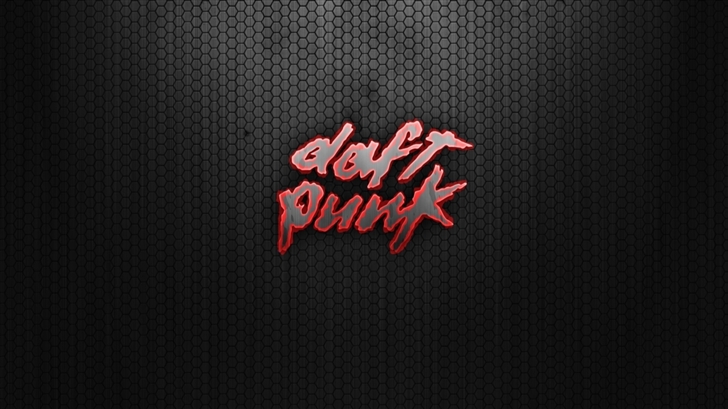 Daft Punk Logo Red Mac Wallpaper