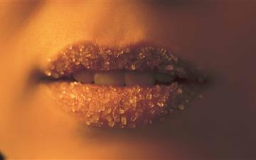 Girl Lips All Mac wallpaper
