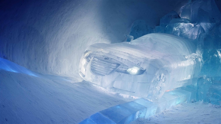 Ice Car Mac Wallpaper