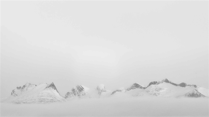 Mountain Fog Mac Wallpaper