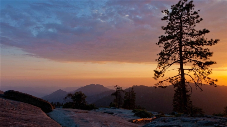Beetle Rock Sequoia National Park Mac Wallpaper