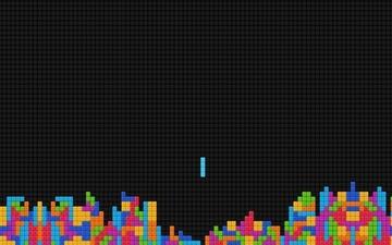 Tetris MacBook Air wallpaper