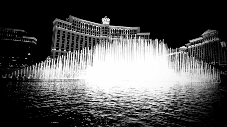 Vegas Bellagio Watershow Mac Wallpaper