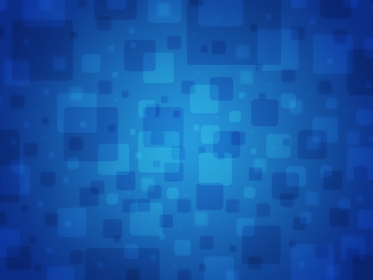 Blue Squares Mac Wallpaper