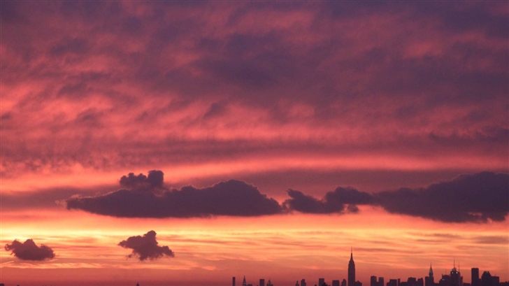 Manhattan Skyline Mac Wallpaper