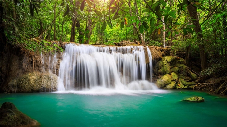 Rainforest Waterfall Mac Wallpaper