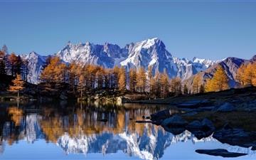 Mont Blanc Autumn All Mac wallpaper