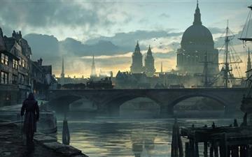 Assassins Creed Syndicate City MacBook Air wallpaper