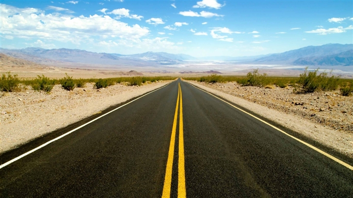 Road To Death Valley Mac Wallpaper