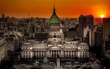 Argentina National Congress Palace MacBook Air wallpaper