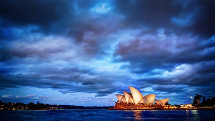 Sydney Glows At Sunset Mac Wallpaper