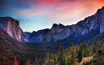 Amazing Sunset In Vally MacBook Air wallpaper