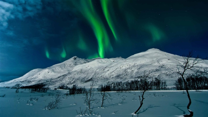 Aurora Borealis Tromso Norway Mac Wallpaper