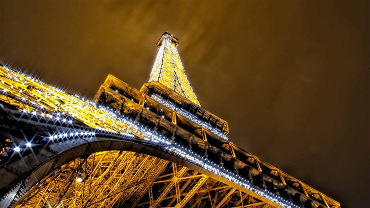 Glittering Night In Paris Mac Wallpaper