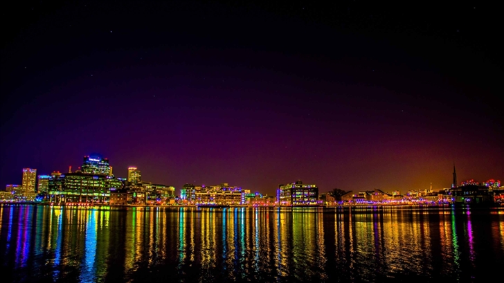 Baltimore From Tide Point Mac Wallpaper