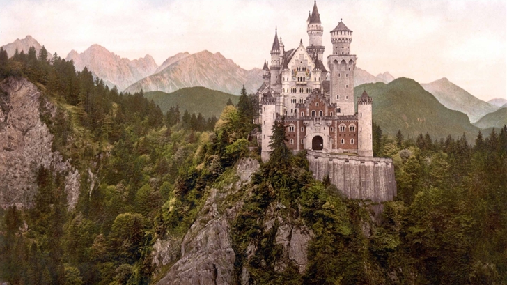 Neuschwanstein Castle Bavaria Mac Wallpaper