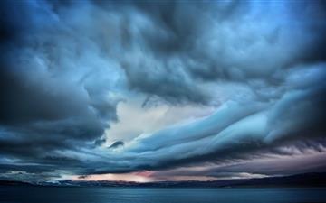 Stormy Clouds All Mac wallpaper