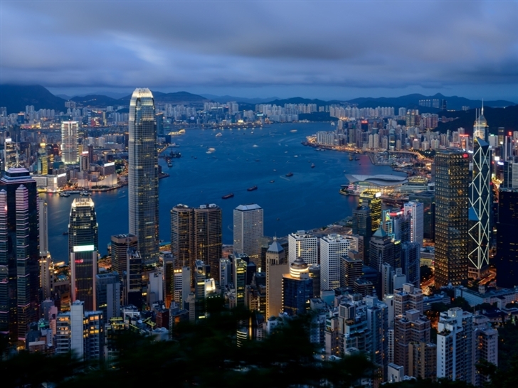 Hong Kong City View Mac Wallpaper
