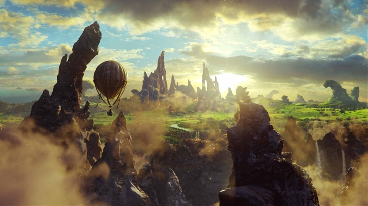 Oz The Great And Powerful Scene Mac Wallpaper