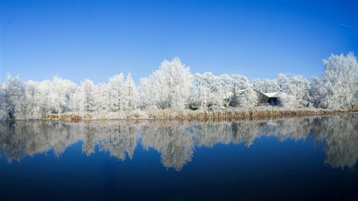 Panoramic Photography Winter Mac Wallpaper