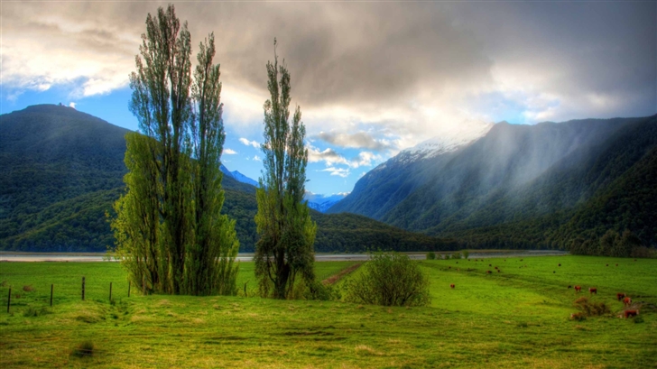 Landscape In New Zealand Mac Wallpaper