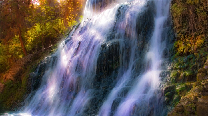 Waterfall Of Spring Mac Wallpaper