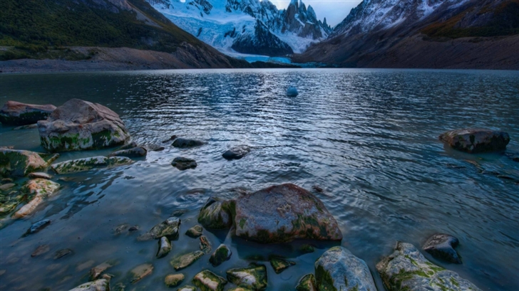 Cold Mountain Lake In Argentina Mac Wallpaper